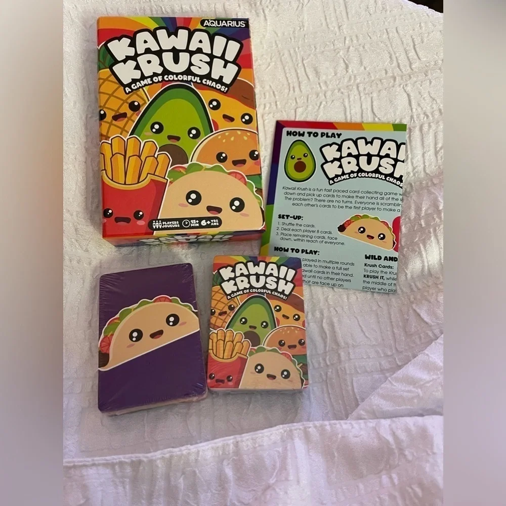 Kawaii Krush Card Game - New Sealed Decks